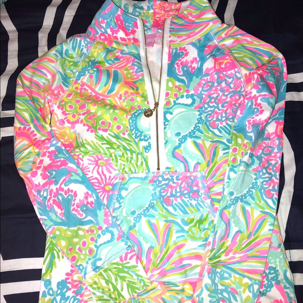 Lilly Pulitzer popover jacket